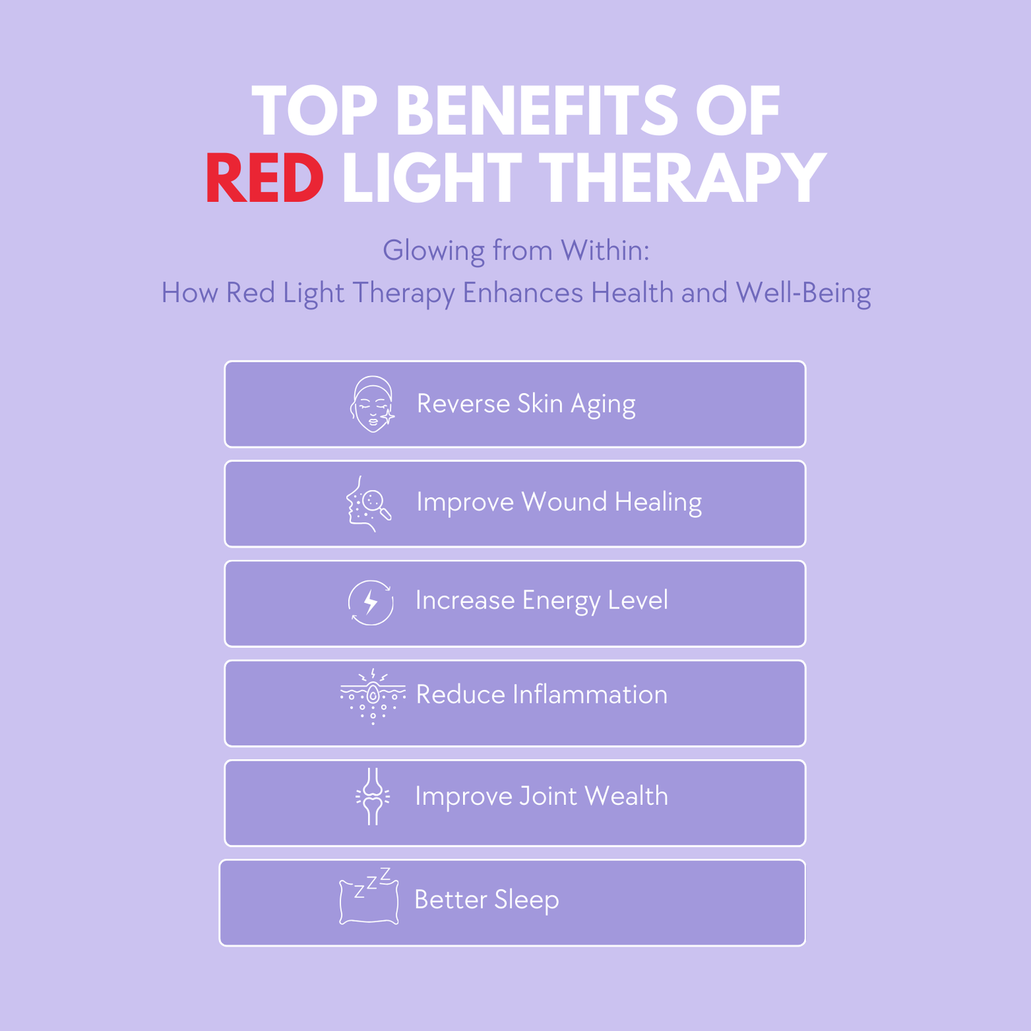 LuminiGlow - Advanced Red Light Therapy Panels