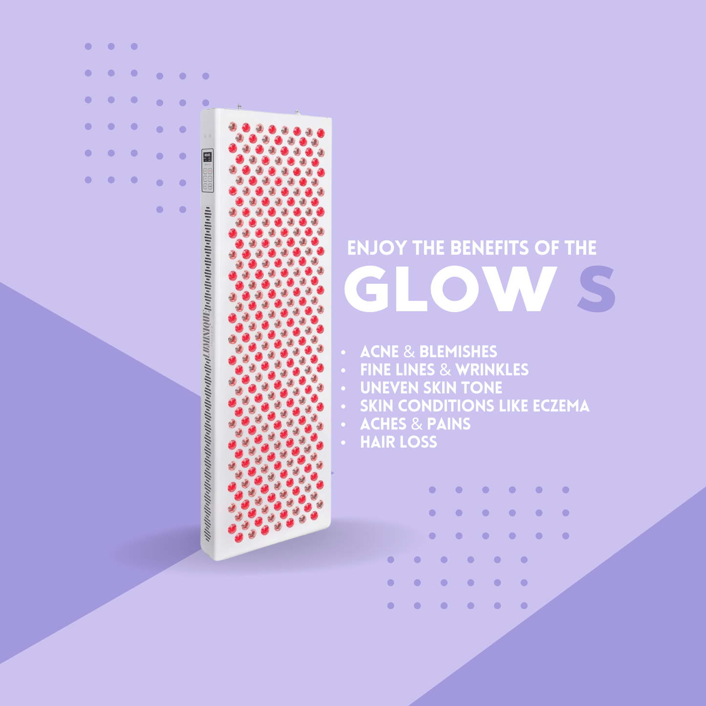 LuminiGlow - Advanced Red Light Therapy Panels