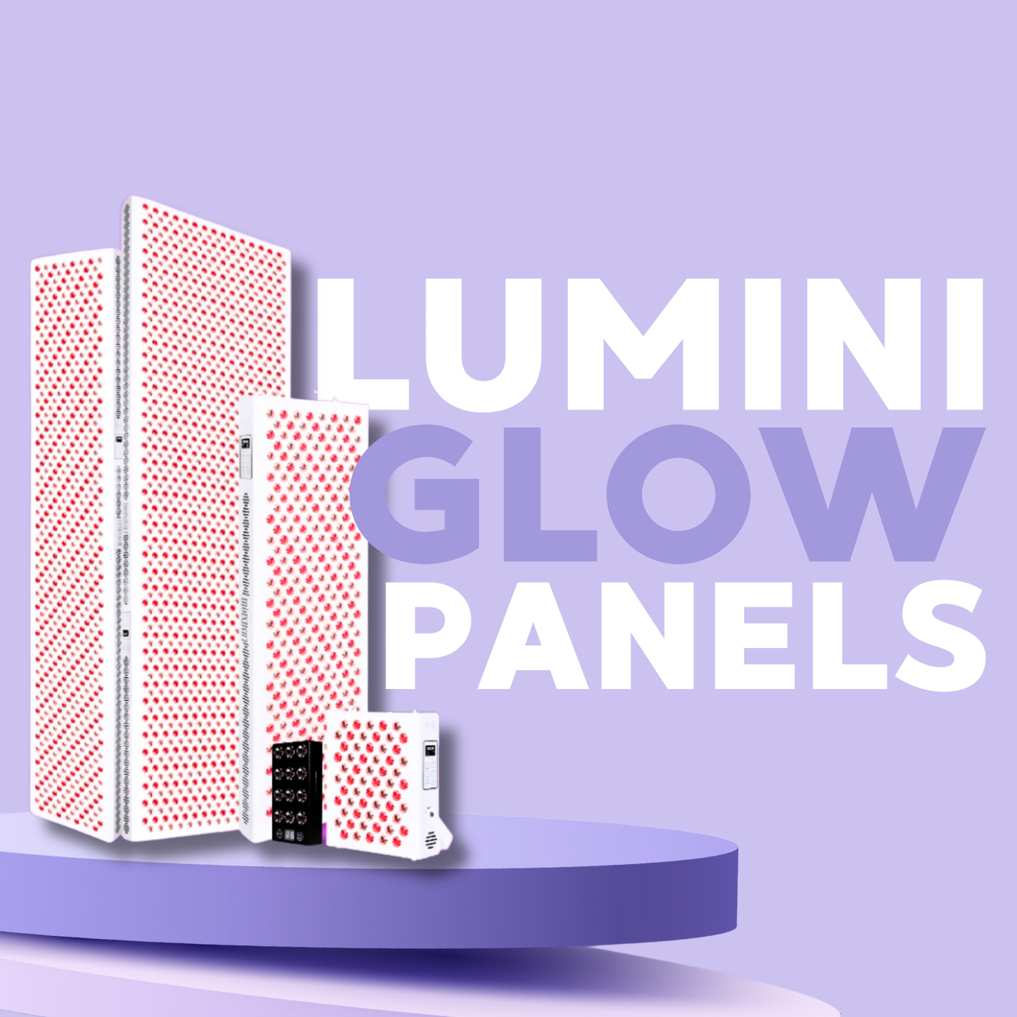 LuminiGlow - Advanced Red Light Therapy Panels