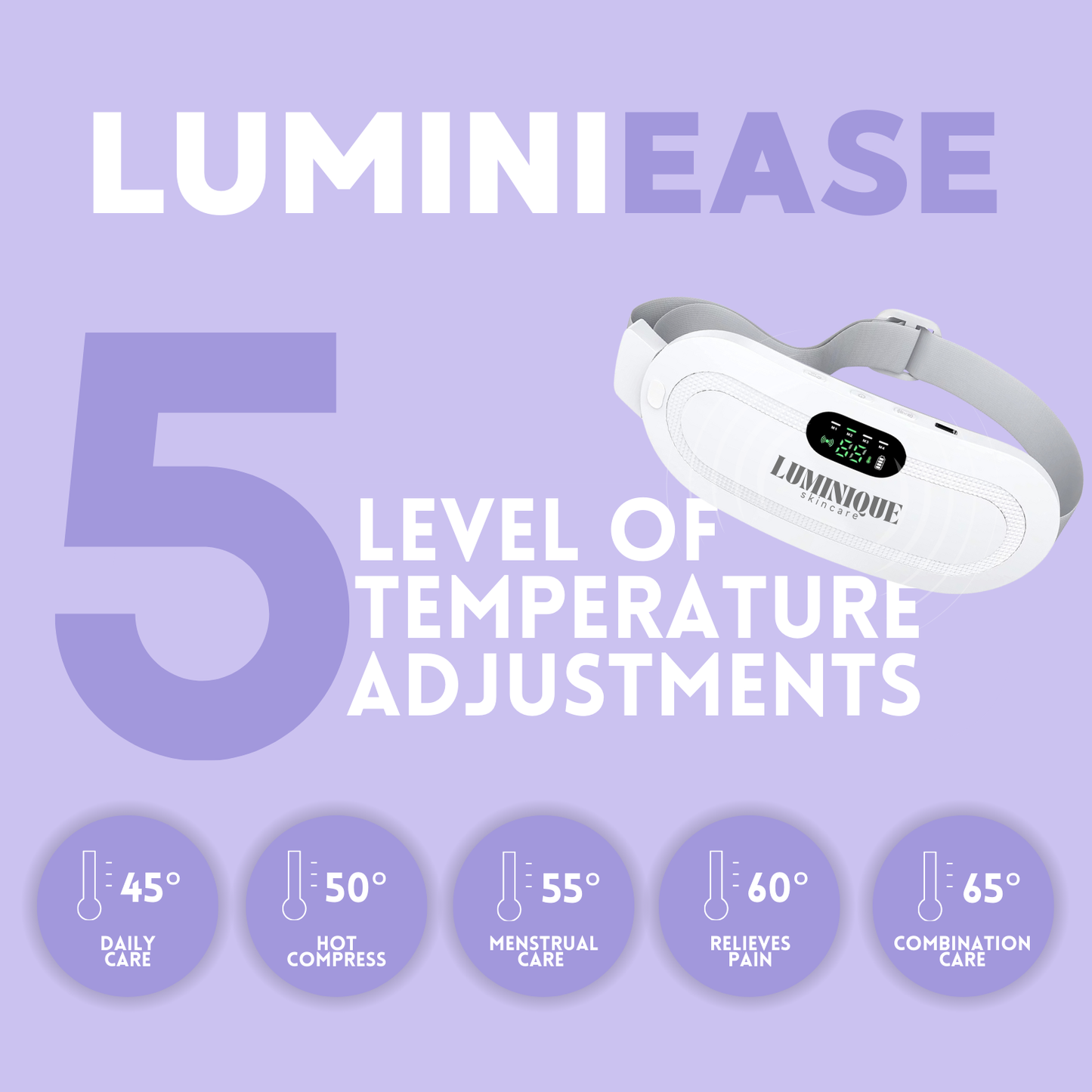 LuminiEase Menstrual Heat Therapy