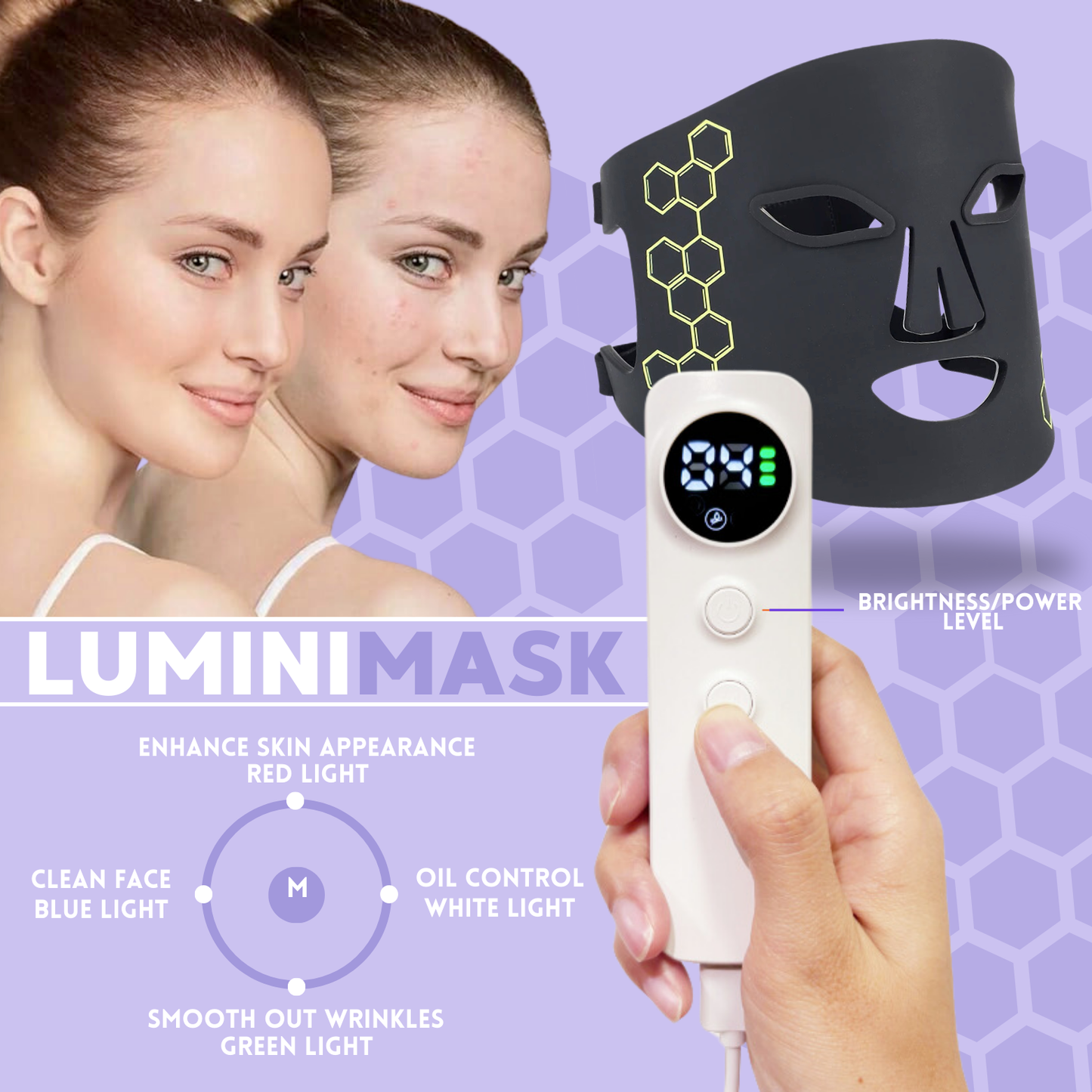 LuminiMask Red Light Therapy