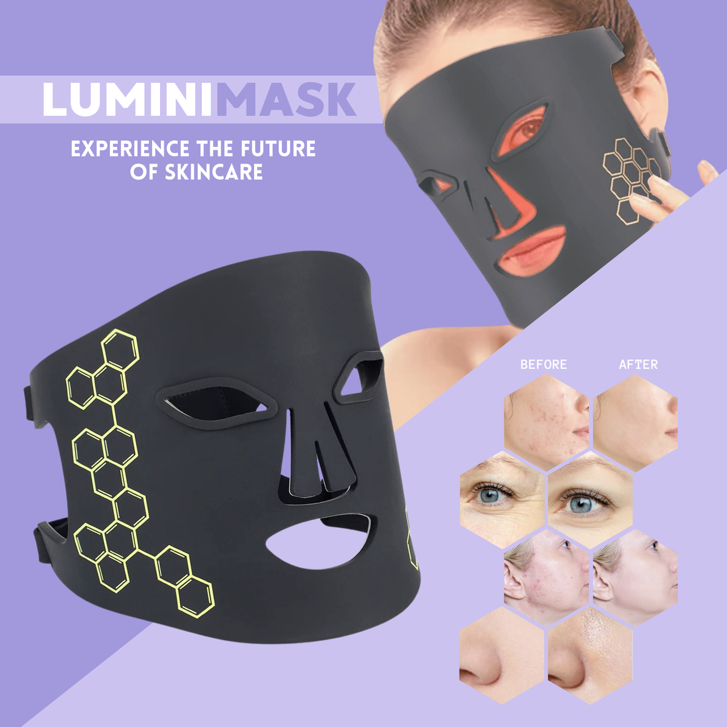 LuminiMask Red Light Therapy